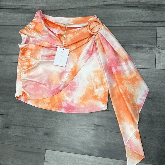 WAYF multi color Two Piece Spaghetti strap and mini skirt - Picture 7 of 8